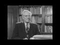 Paul Tillich Interview From Huston Smith's 