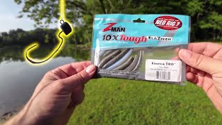 I Tried Fishing With a WEEDLESS NED RIG! (Realistic Fishing Review)