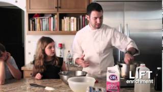 Teaching Kids To Make Homemade Gelato in one hour with Chef Eric