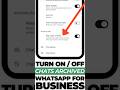 📂 Stop WhatsApp Business Auto Archive! (2025 Fix) | Never Lose a Chat Again