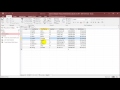 SQL with Microsoft Access 2016 Lesson 4 - Select query