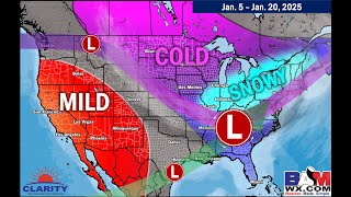 True Winter Arrives in Early-Mid January