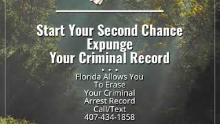 Start Your Second Chance Expunge Your Criminal Record