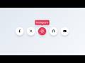 Social Media Icons with Hover Effects Using HTML & CSS 🔥 Full Tutorial