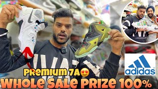 First Copy Shoes Market  Subhash Nagar | Branded Shoes Wale Paji 🔥 | Wholesale Rate On Every Shoe 😍