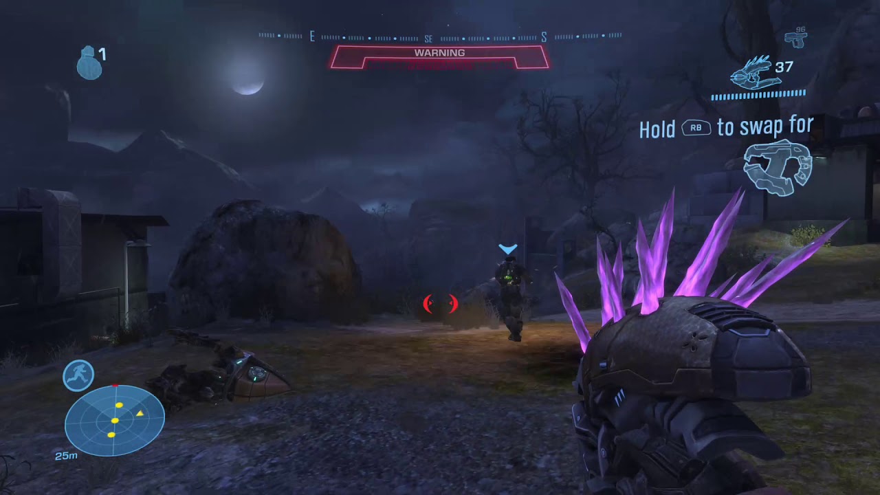 Halo Reach: Mission 3 Nightfall - YouTube