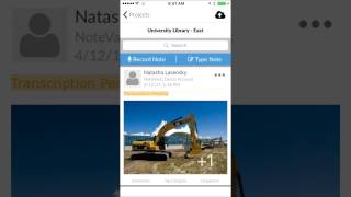 NoteVault Notes! - Construction Daily Reports (iOS App Preview)