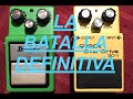 Batalla Definitiva: Ibanez TS-9 Tube Screamer Vs  Boss SD-1 Super Overdrive