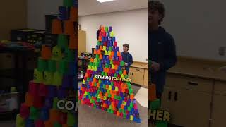 6th Graders Reach New Heights in Cup Stacking Challenge 😳 🙌