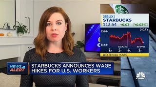 Starbucks announces wage hikes for workers, raising salaries from $14 to $17 per hour