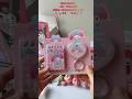 Unboxing My Melody Mini Note Book set #sanrio #kuromi #mymelody #cinnamoroll #unboxing #kawaii