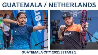 Guatemala v Netherlands – compound mixed bronze | Guatemala City 2021 Hyundai Archery World Cup S1