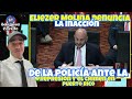 eliezer molina denuncia la inacción de la policía ante la represión y el crimen en puerto rico