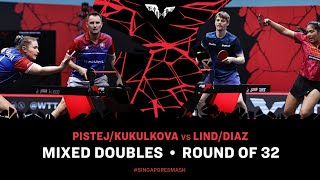 Pistej/Kukulkova vs Lind/Diaz | XD R32 | Singapore Smash 2025