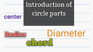 🏐🏀Introduction of circle💿📀/वर्तूळा ची ओळख🥳📚