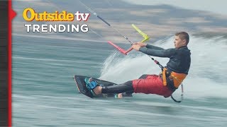 Beautiful Kitesurfing In Hyères | Offshore