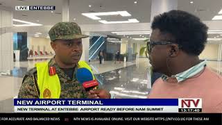 New terminal at Entebbe  airport ready before NAM summit