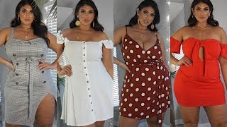 plus size swimsuit try on haul simply be la tecia thomas