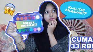 Giotto Watercolor Cakes Acquarelli Mini | Review + Swatch 24 colors (Bahasa Indonesia)