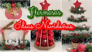 4 Ideas NAVIDEÑAS 2021/Manualidades para vender o regalar/Christmas decorations /decorações de Natal
