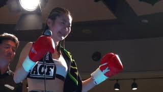 ボンバー西村 VS ゾ・ガラム 【Girl's Fight Kickboxing】2017-04-07 / BOMBER NISHIMURA vs GA RAM CHO