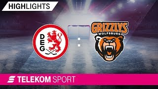 Düsseldorfer EG - Wolfsburg Grizzlys | 27. Spieltag, 18/19 | Telekom Sport