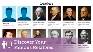 Demo: Find Your Famous Relatives on FamilySearch.org
