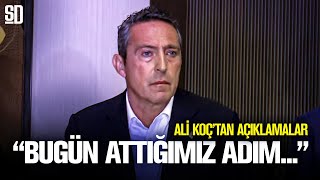 ALİ KOÇ ŞANLIURFA'DA AÇIKLAMALARDA BULUNDU | Süper Kupa, Galatasaray - Fenerbahçe, TFF, Beşiktaş