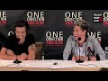 one direction this is us new york press conference with harry u0026 niall