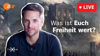 Was ist euch Freiheit wert? Mirko Drotschmann im Gespräch mit Dr. Jörg Bong | Terra X History LIVE