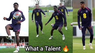 Insane!! Kobbie Mainoo first training with England National team SHOCKED everyone 🔥, What a talent