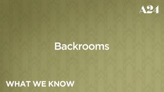 Backrooms A24 What We Know