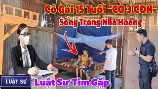 Hồi hộp giây phút giải cứu Cô Gái 15 Tuổi Có Con bị đẩy vào đường cùng sống trong nhà hoang ớn lạnh