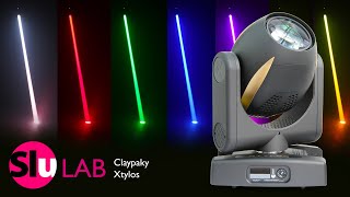 LAB 2019 // Claypaky Xtylos, the first Beam fixture with RGB Laser sources