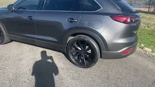 2022 Mazda CX-9 Turbo Type S 22” inch Koko Kuture wheels