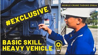 EKSLUSIF TUTORIAL⭐| Pemeriksaan, Pengoperasian dan Perawatan Pada Mobile Crane Tadano ZR820