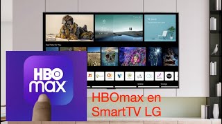 LG Servicio - TV - Aplicación HBOmax