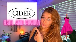 Cider🍏Clothing Haul and Review | MID-SIZE HONEST OPINIONS