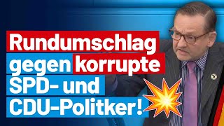 Kay Gottschalk entlarvt💥 korrupte SPD- und CDU-Politiker! AfD-Fraktion im Bundestag