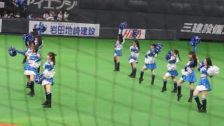 ＜2022.6.19ロッテ戦＞ファイターズガールによるオープニングダンス「U-N-I」