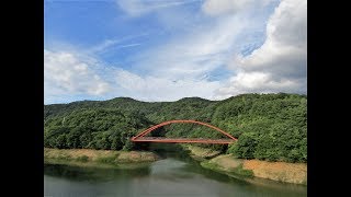 【三日月山登山＆長谷ダム】「G登山口から登山途中でF登山口に下山して長谷ダムを散策」風景スライドショー２０１９