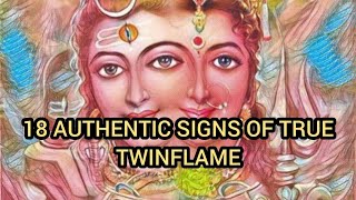 18 AUTHENTIC SIGNS OF TRUE TWINFLAME