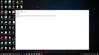 How to do the matrix in command Prompt(Windows 10)
