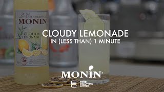 How to: MONIN Cloudy Lemonade