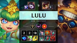 Lulu Support vs Ziggs: Vision Controller - VN Master Patch 14.24