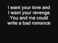 Lady GaGa - Bad Romance - Lyrics