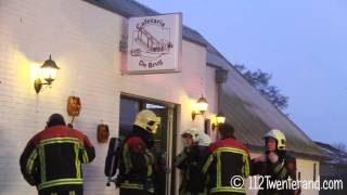 25-01-'15 Frituurpan in brand Noorderweg Geerdijk