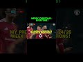 my 24 25 pl week 18 38 predictions footballshorts football shorts fyp shortsfeed premierleague edit