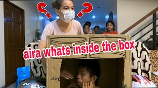 aira whats in the box challenge | haha laftrip to!