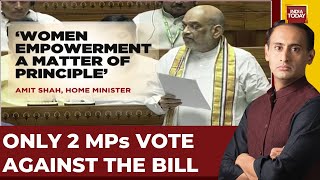 'Women's Reservation Bill Passed in LS \u0026 difficult to digest For Opposition': BJP Slams Congress